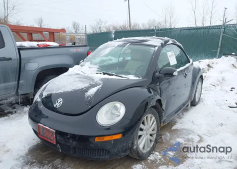 2009 Volkswagen New Beetle 2.5L from USA, damaged, VIN 3VWRF31Y89M401508
